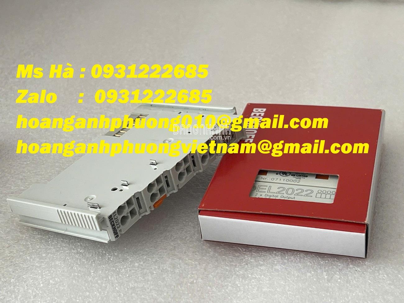 Beckhoff EL2022, module dễ lắp đặt, nhỏ gọn, chất lượng 