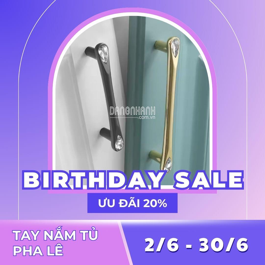 Tay nắm tủ pha lê NK439 - Ưu đãi 20% tất cả sản phẩm