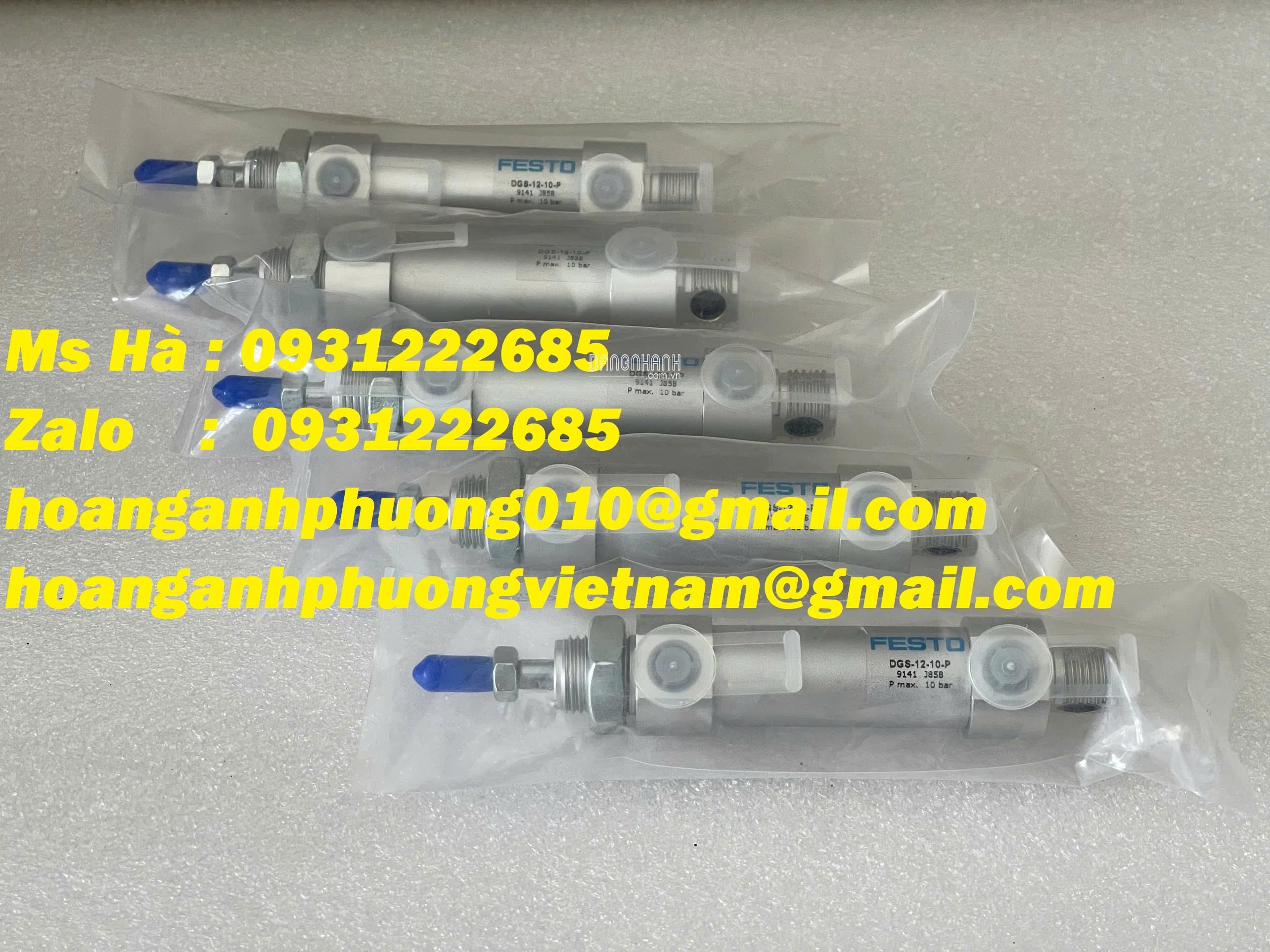 DGS-12-10-P Festo | xi lanh chính hãng | nhập trực tiếp 
