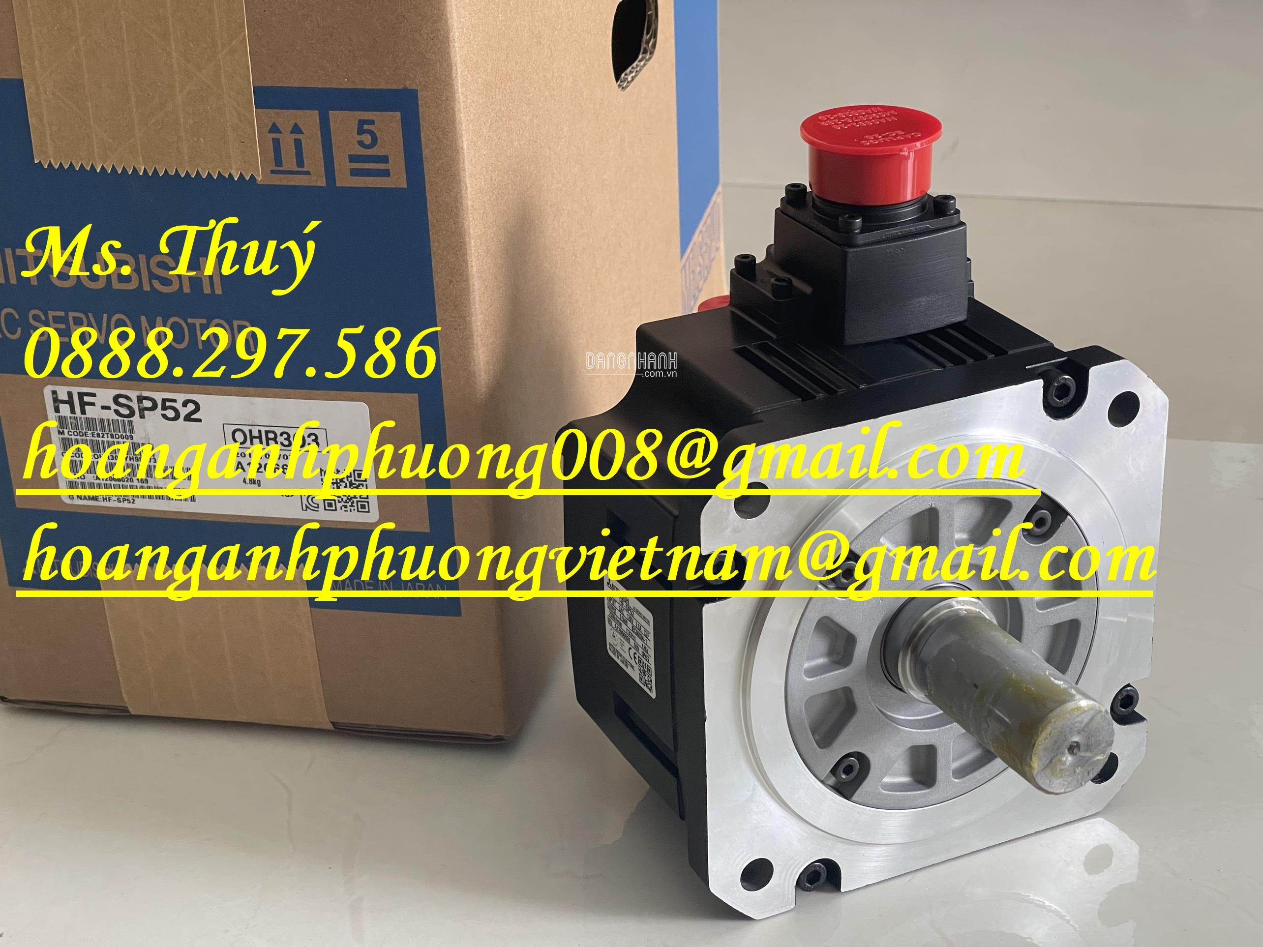AC servo motor HF-SP52 - Mitsubishi nhập khẩu giá ưu đãi