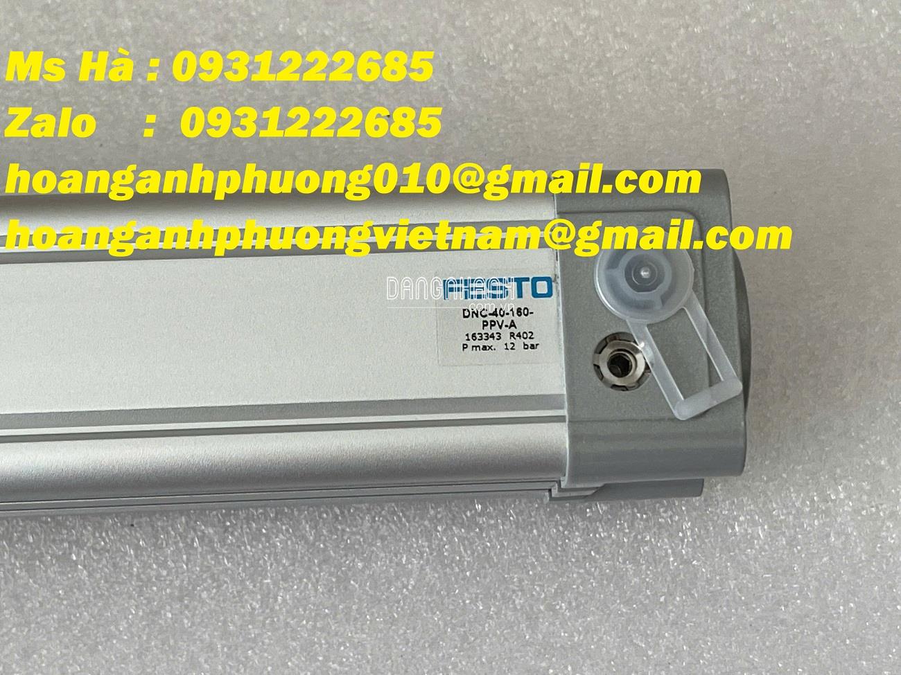 Cylinder Festo DNC-40-160-PPV-A dòng DNC series - BH 12 tháng 