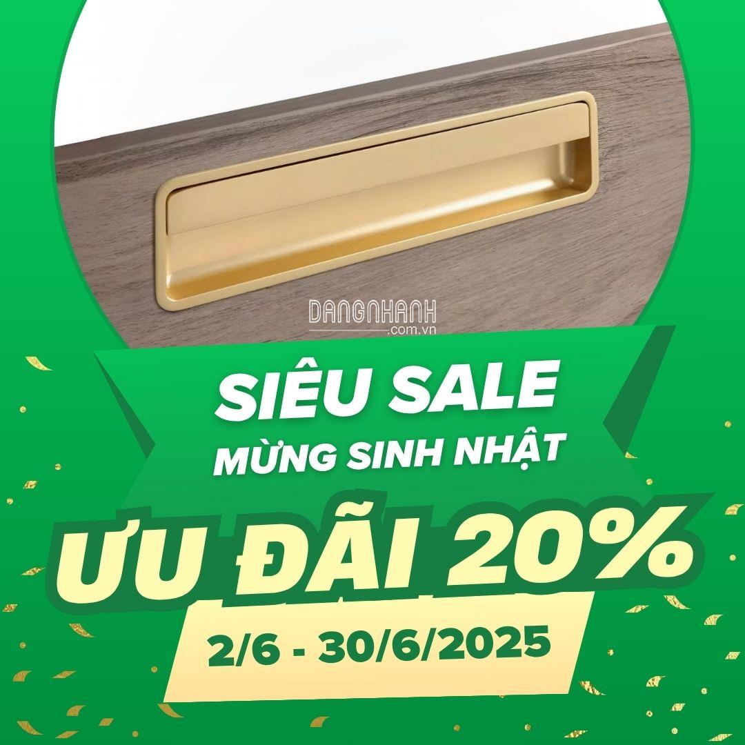 Tay nắm âm tủ NK462 – Siêu sale mừng sinh nhật