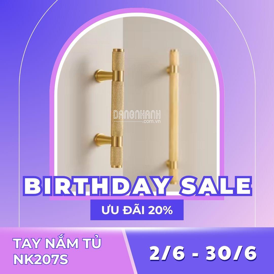Tay nắm tủ cao cấp NK207S – Ưu đãi 20% tất cả sản phẩm