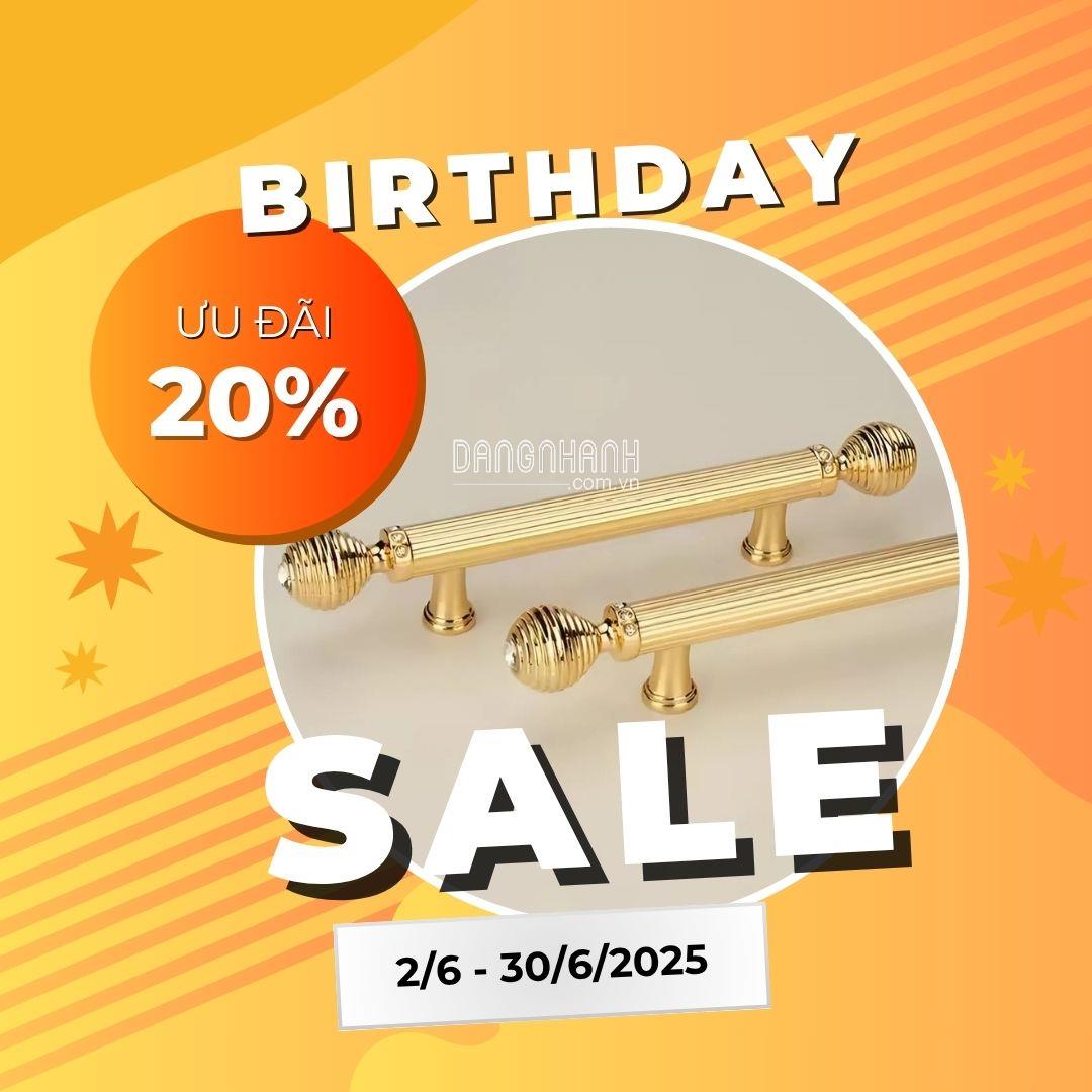 Tay nắm tủ pha lê NK405 – Ưu đãi 20% tất cả sản phẩm