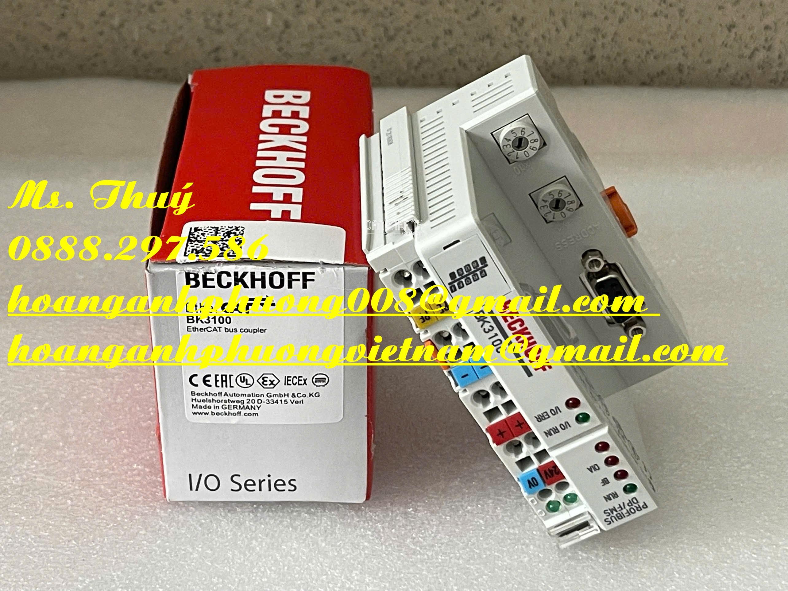 Hàng nhập của Đức - Mô đun Beckhoff BK3100 - Hoàng Anh Phương