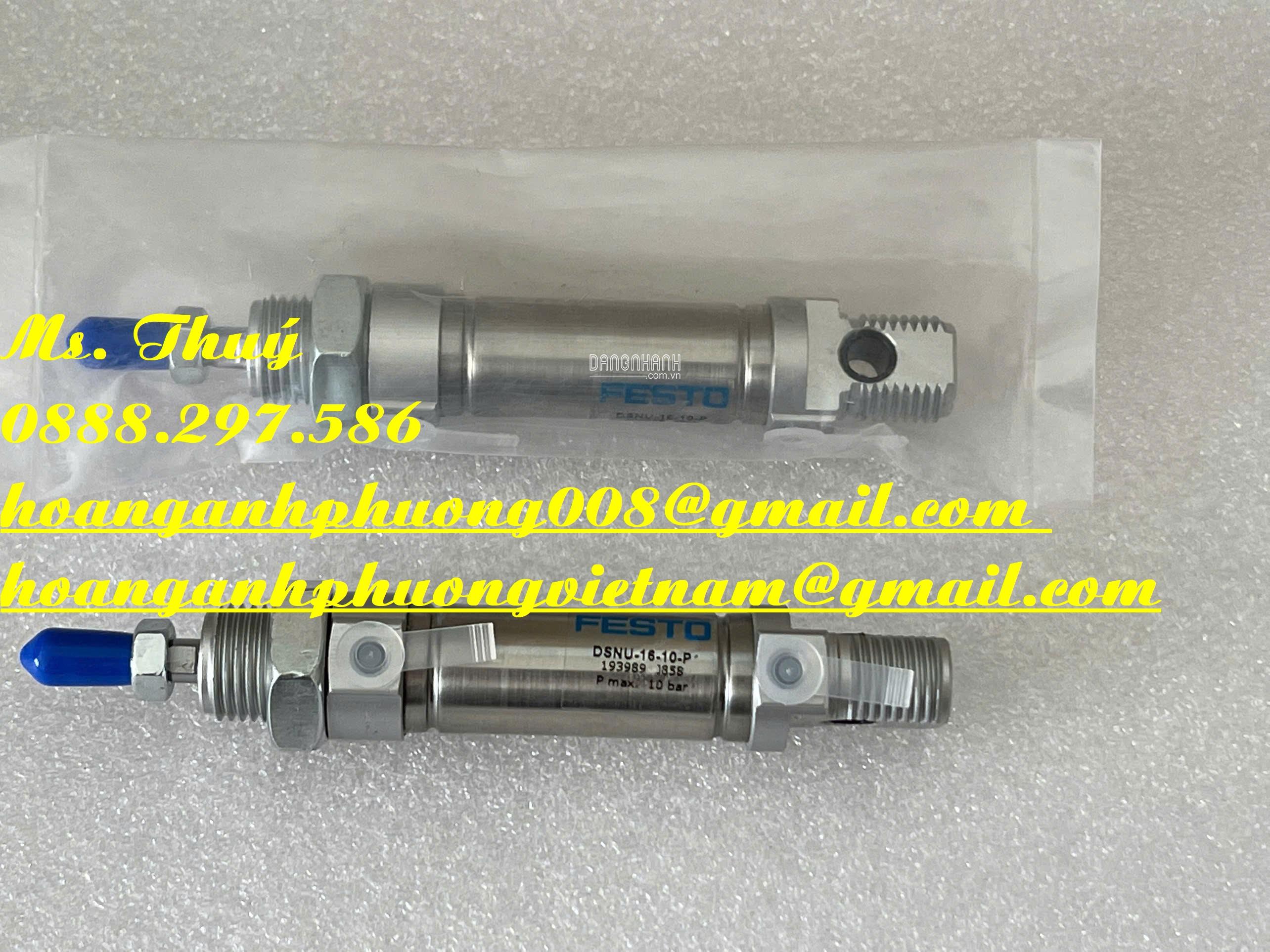 Chính hãng Festo DSNU-16-10-P - Chuyên hàng xi lanh giá tốt