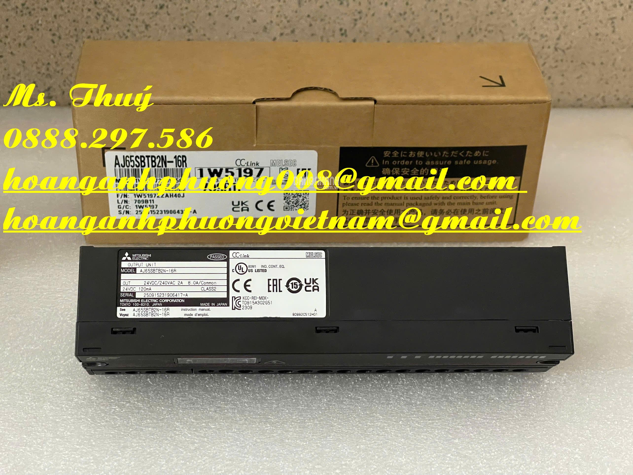 Chuyên hàng  tự động hoá - Module Mitsubishi AJ65SBTB2N-16R 