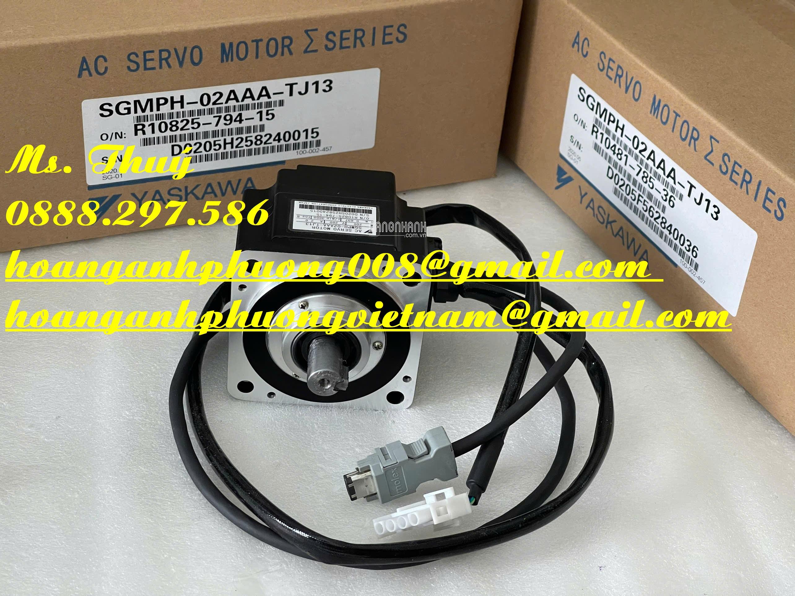 Motor Yaskawa SGMPH-02AAA-TJ13 - Hoàng Anh Phương
