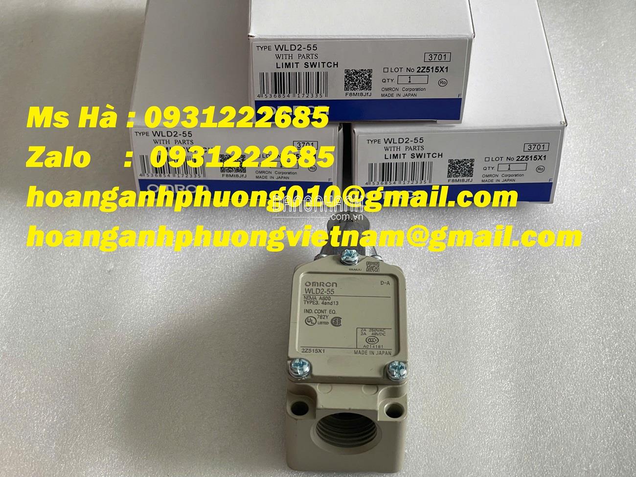 WLD2-55 | Omron giá tốt | công tắc hành trình mới 100% 