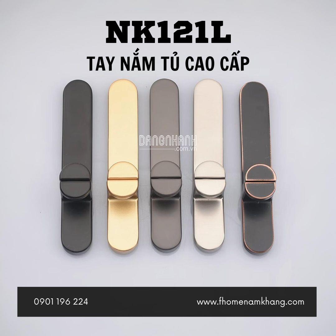 Tay nắm tủ cao cấp NK121L | Zalo 0901 196 224