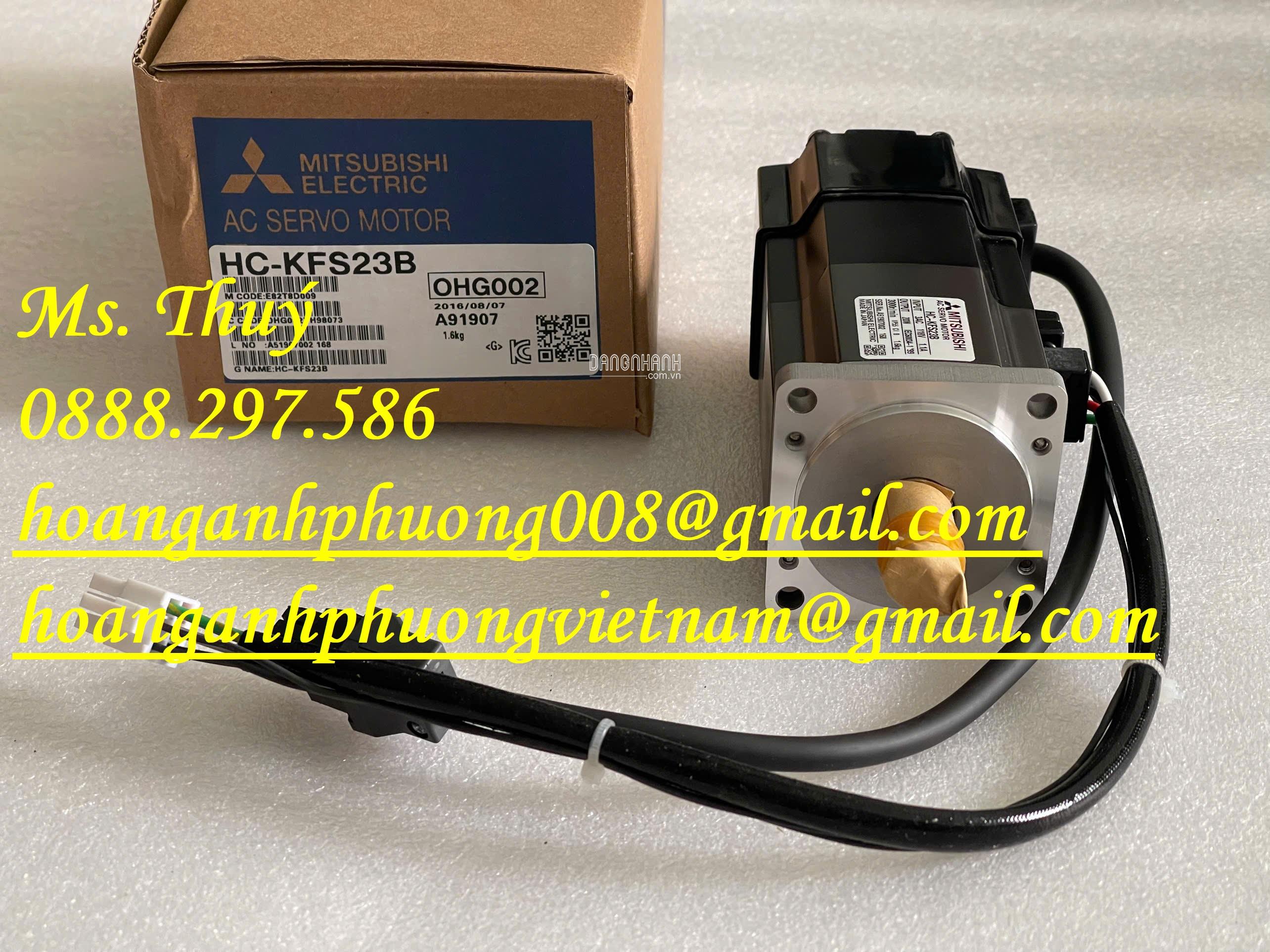 Mitsubishi HC-KFS23B 200W 220V - Hàng mới - Japan