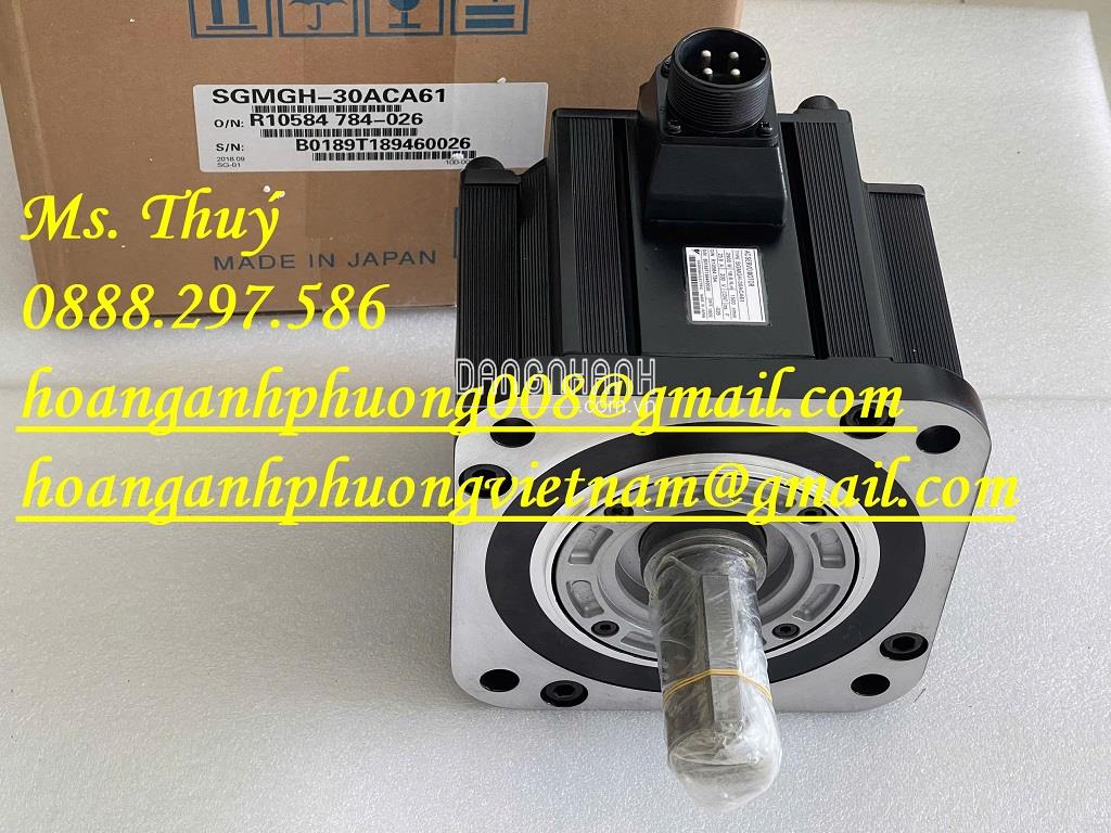 Yaskawa nhập khẩu từ Nhật - Động cơ SGMGH-30ACA61 - Bình Dương
