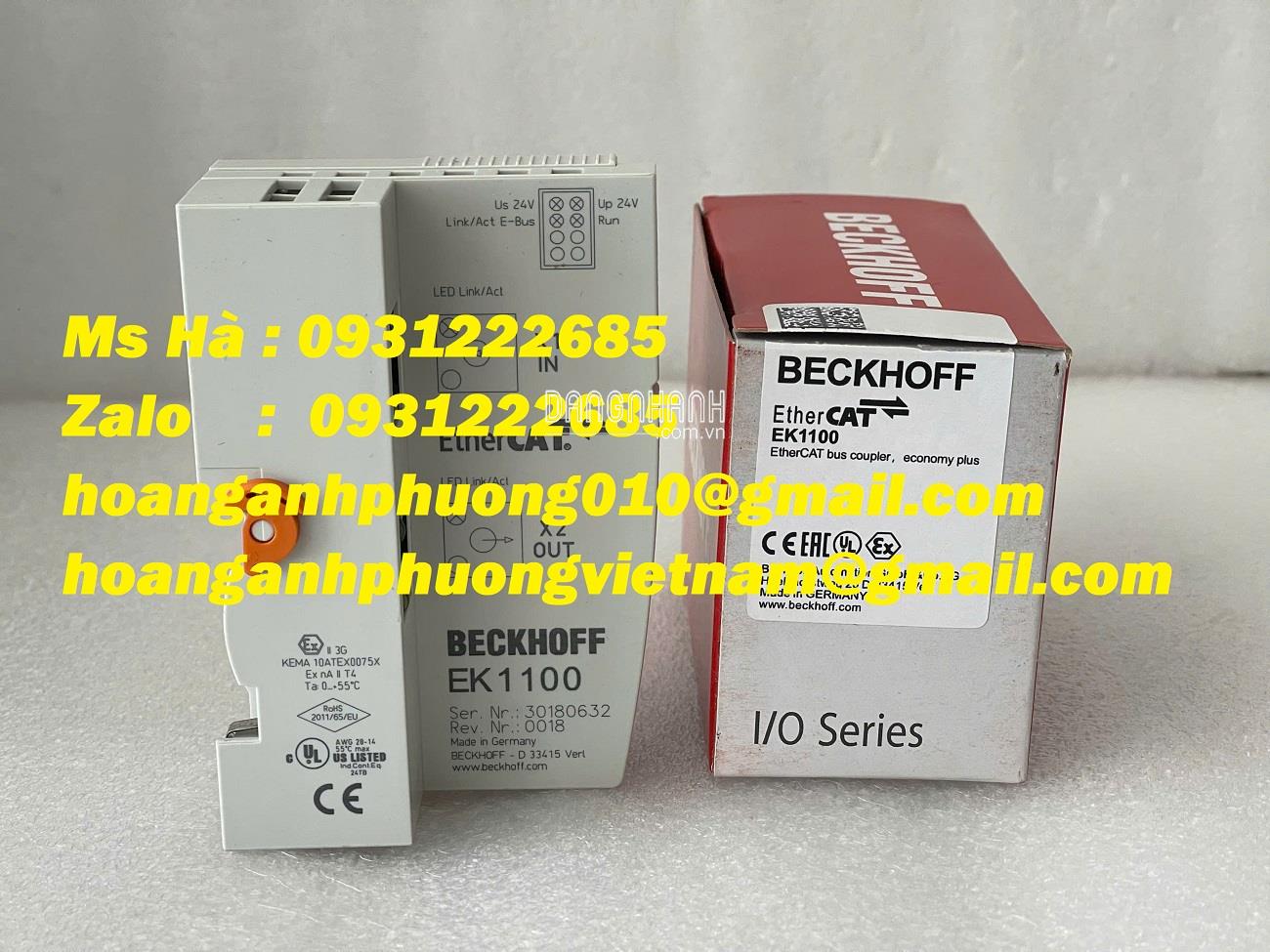 EK1100 beckhoff | Bộ kết nối chính hiệu | nhập mới 