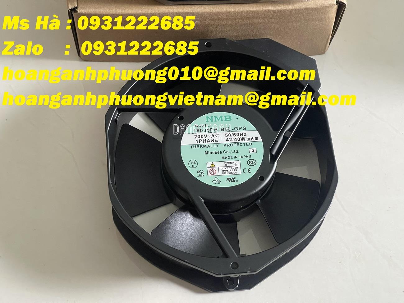 Quạt hút công nghiệp giá ưu đãi dòng NMB-BAT 15038PB-B0L-GPS 