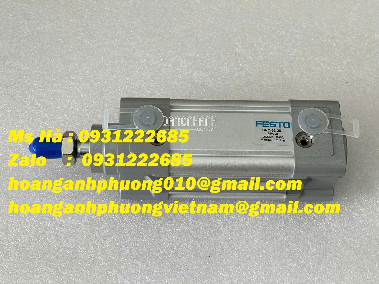 Festo DNC-32-25-PPV-A xi lanh nhập trực tiếp - giá tốt hiện nay 