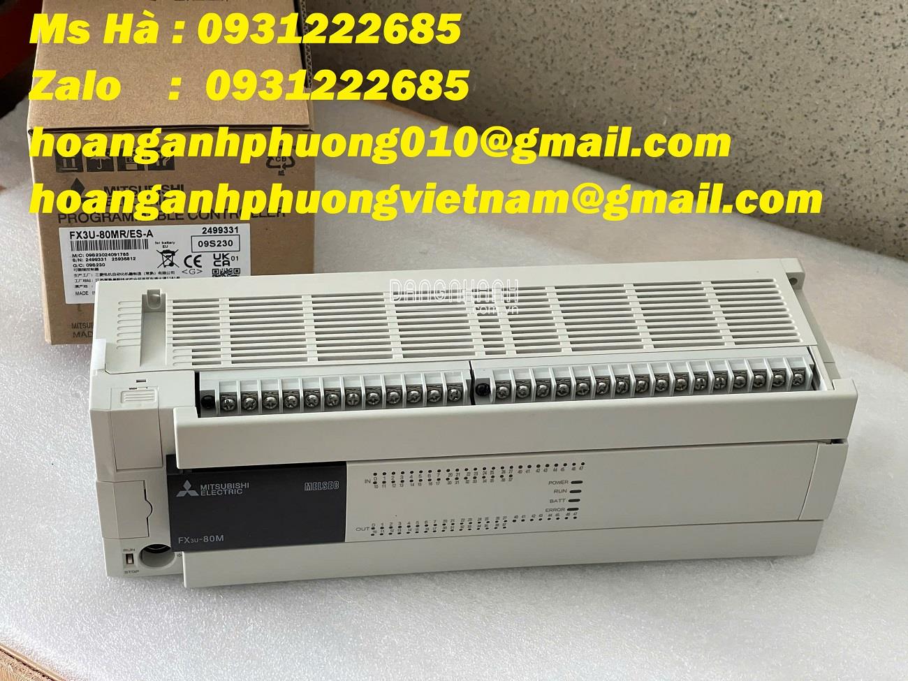 FX3U-80MR/ES-A mitsubishi - bộ lập trình - lựa chọn tối ưu 