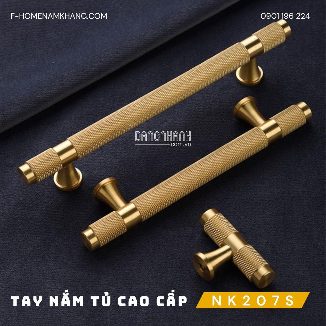 Tay nắm tủ cao cấp NK207S | Zalo 0901 196 224