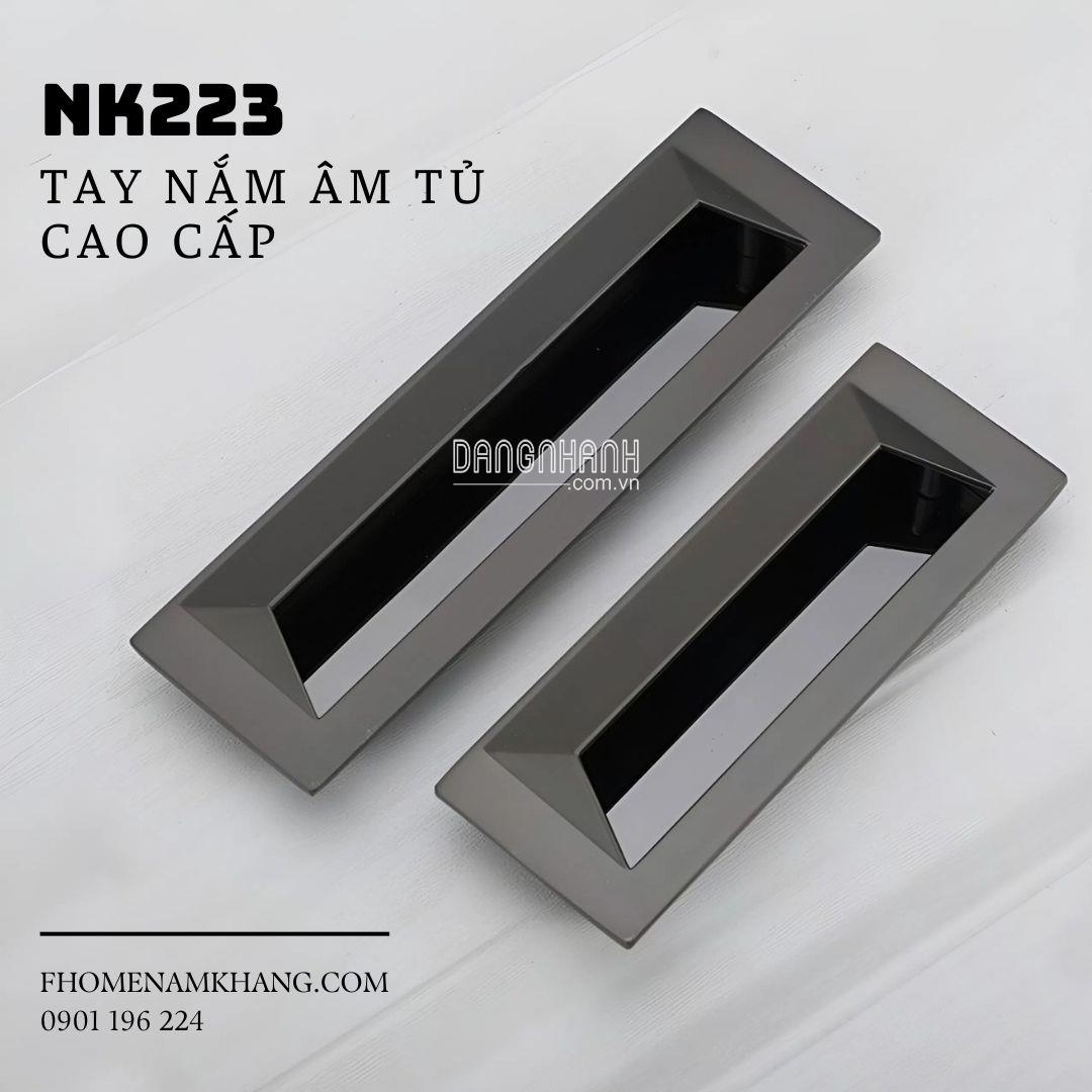 Tay nắm âm tủ cao cấp NK223 | Zalo 0901 196 224