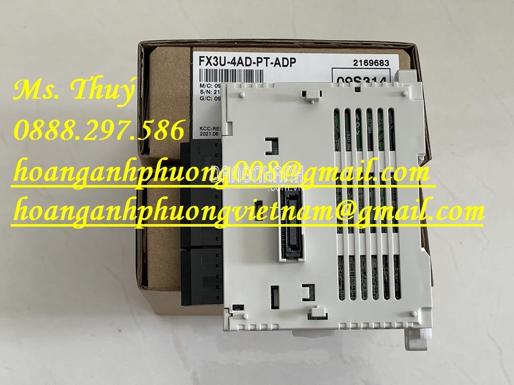 Module giá ưu đãi - Mitsubishi FX3U-4AD-PT-ADP - New