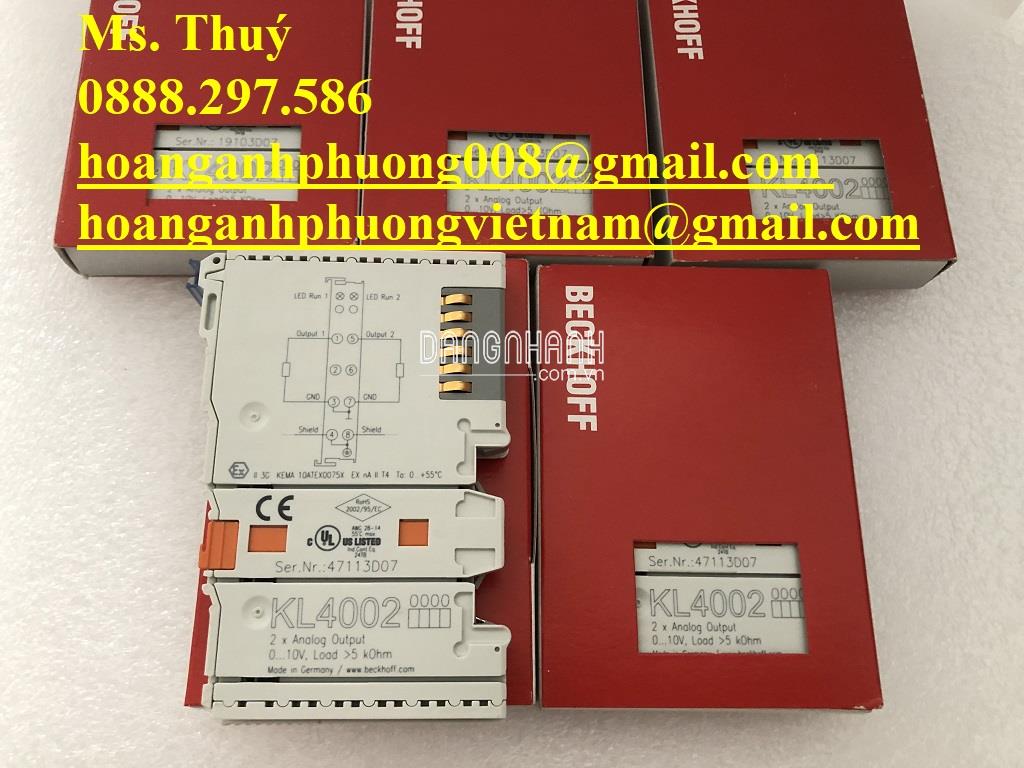 Hoàng Anh Phương - Module Beckhoff KL4002 mới 