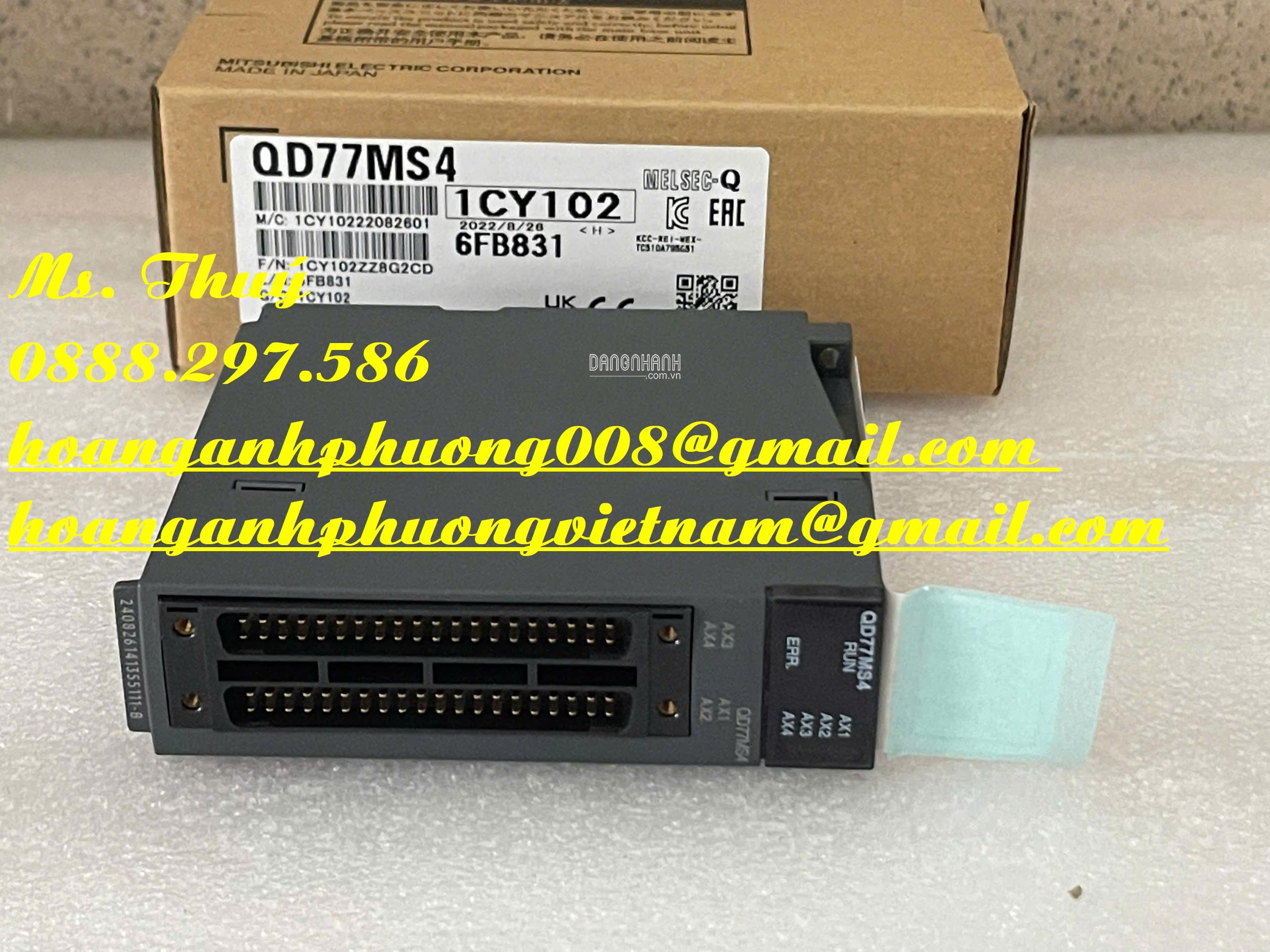 Bình Dương - Nhà phân phối Mô đun Mitsubishi QD77MS4