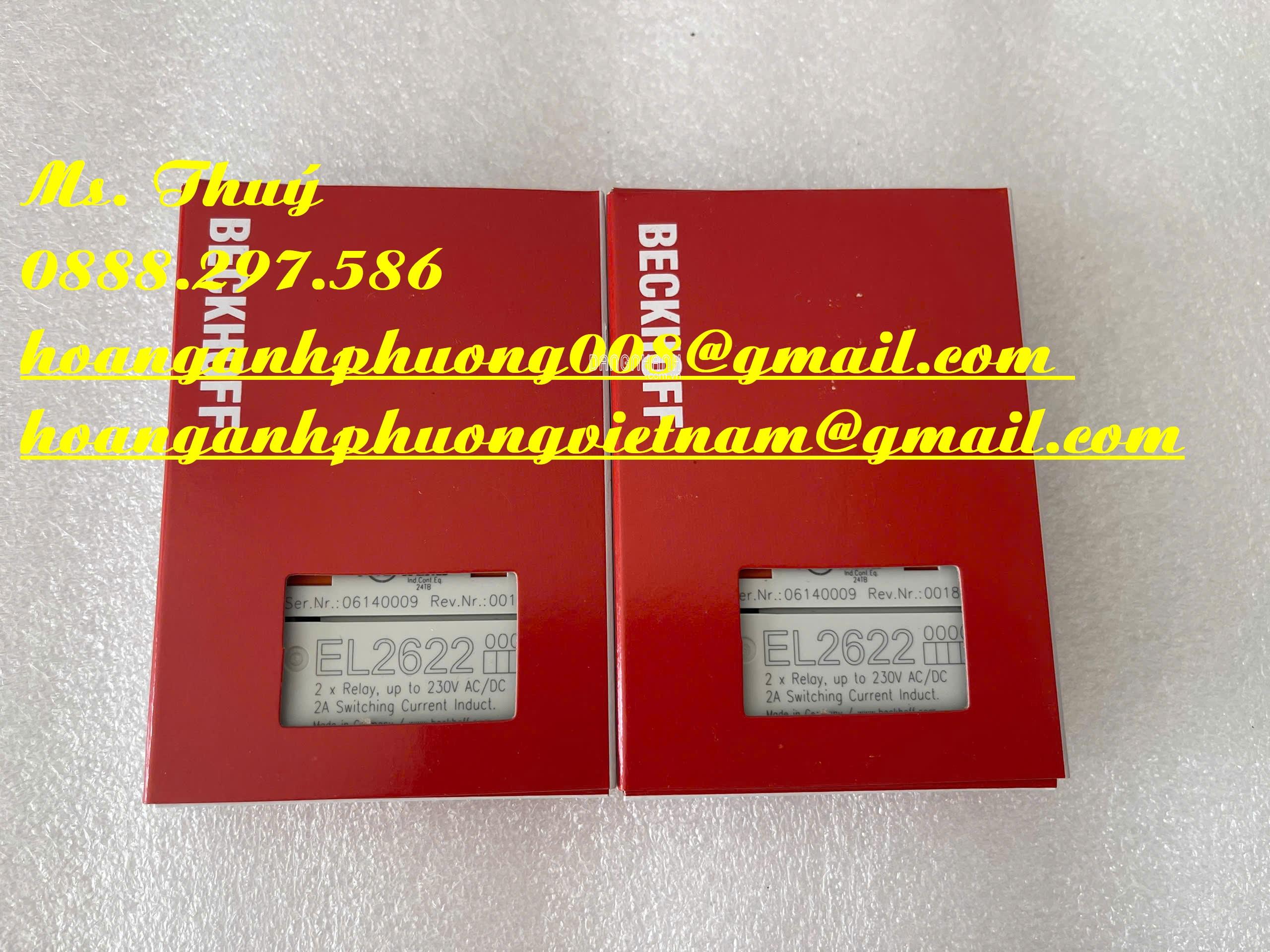 Toàn quốc - Module Beckhoff EL2622 - Nhà phân phối chính hãng