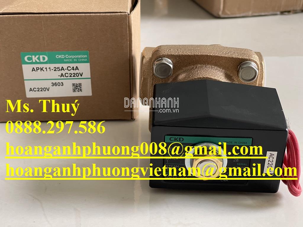 Van CKD chính hãng - APK11-25A-C4A-AC220V - Giá tốt tại Bình Dương