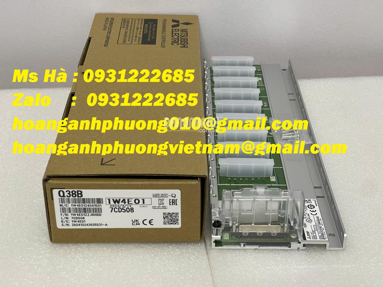 Module đế PLC Q38B mitsubishi - yên tâm về chất lượng 