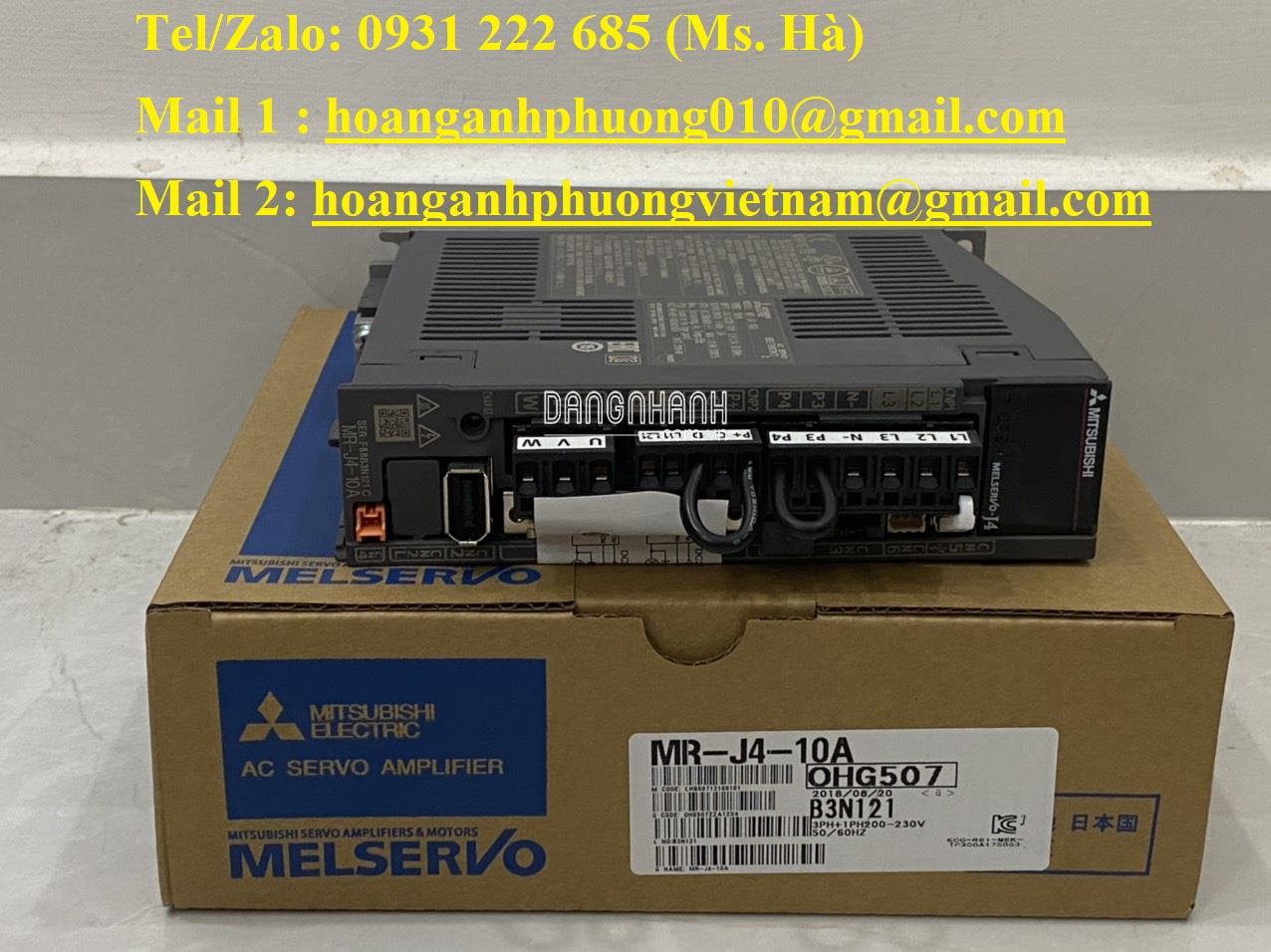 Cần bán - Bộ điều khiển J4 chính hãng Mitsubishi MR-J4-10A 