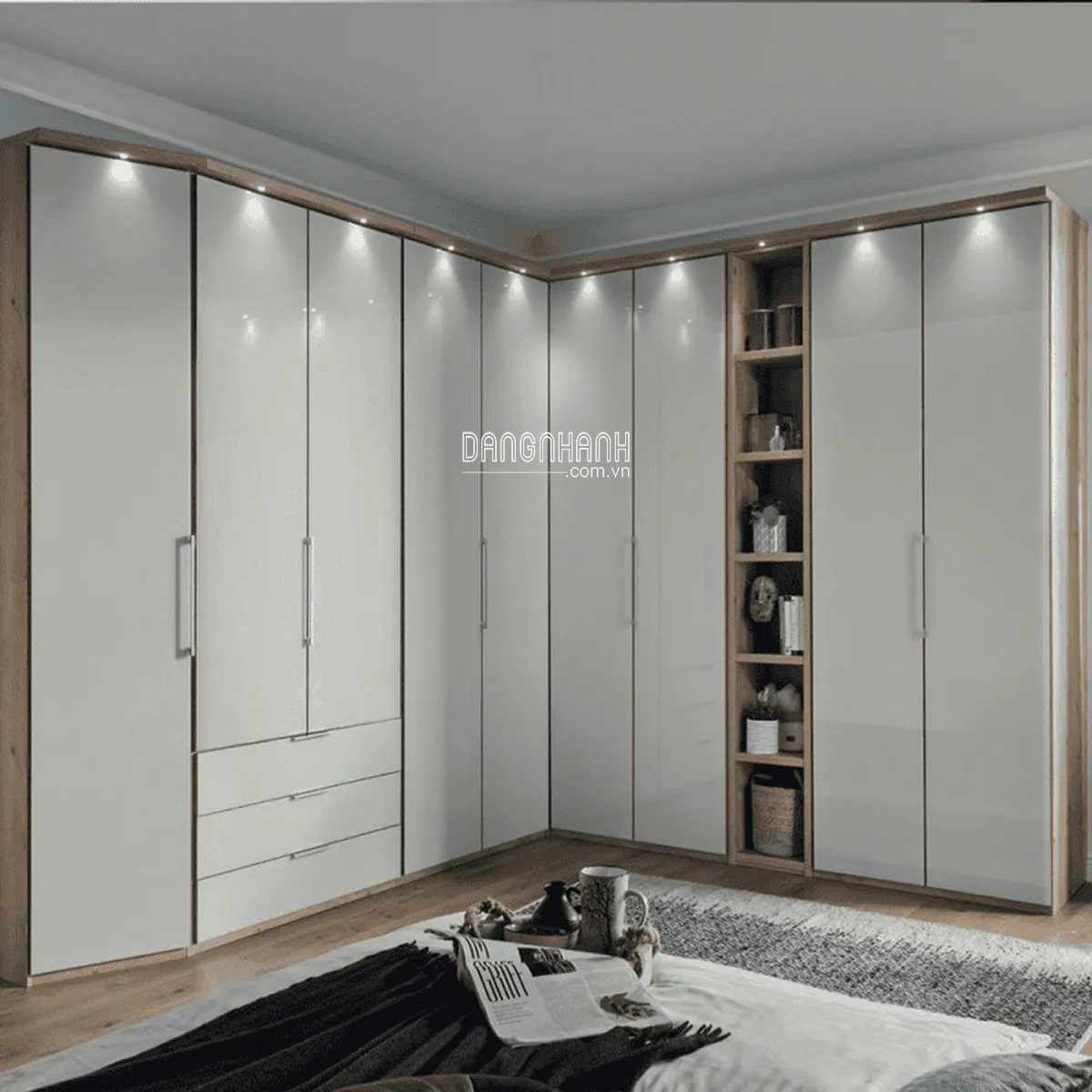 Tủ Quần Áo Gỗ Công Nghiệp Giá Rẻ