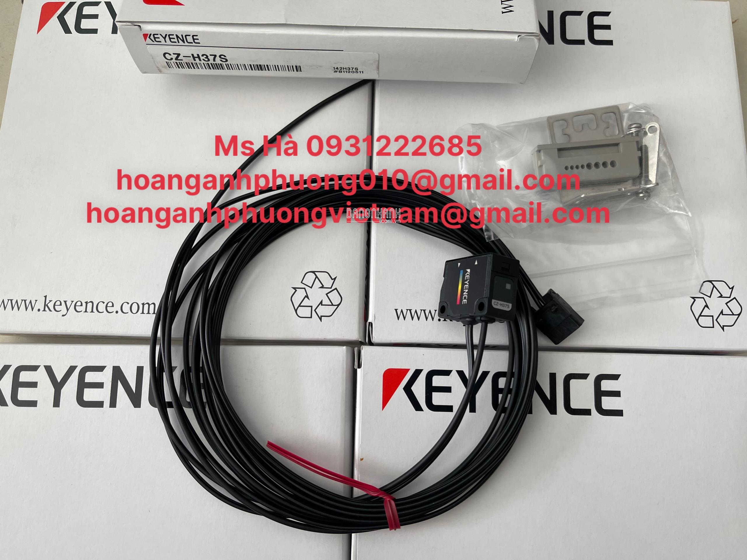 CZ-H37S | cảm biến phản xạ keyence | chóng chói và vệt tia nhỏ 