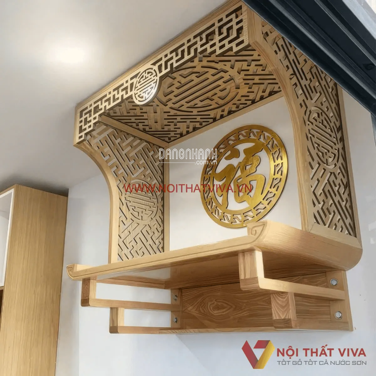 Các Mẫu Bàn Thờ Treo Tường Đẹp 