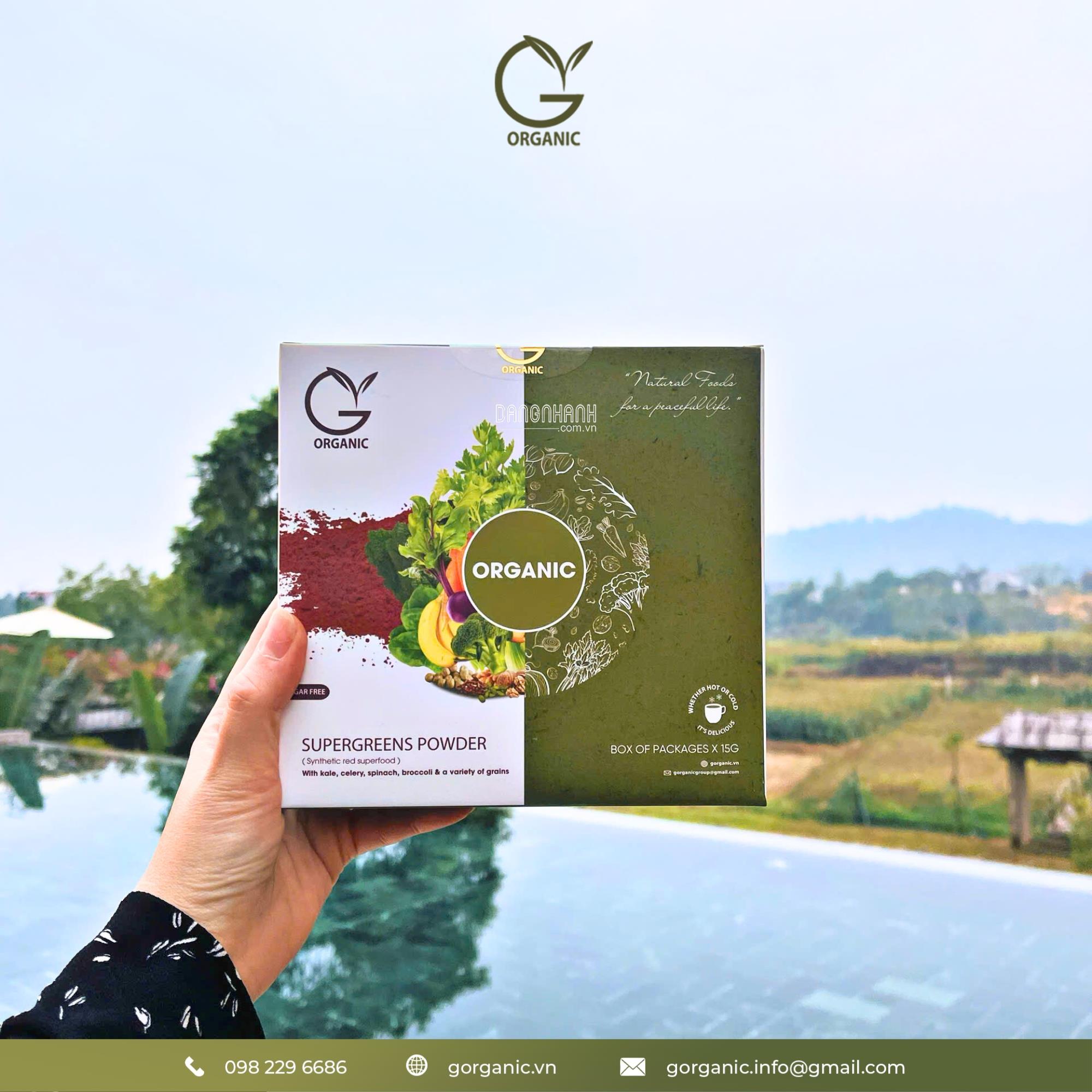 G.ORGANIC – THỰC PHẨM HẠNH PHÚC ĐƯỢC GIEO TRỒNG TỪ TÌNH YÊU & SỰ THẬT