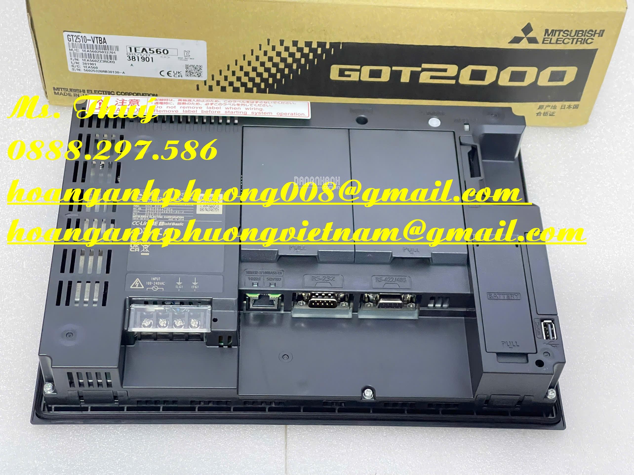 Màn hình Mitsubishi GT2510-VTBA - Nhà cung cấp chính hãng