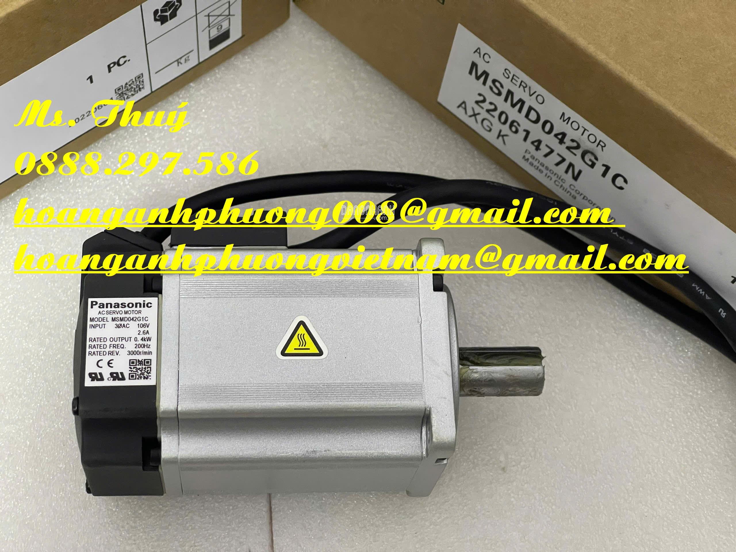 Động cơ Servo Panasonic MSMD042G1C - Chuyên hàng Panasonic