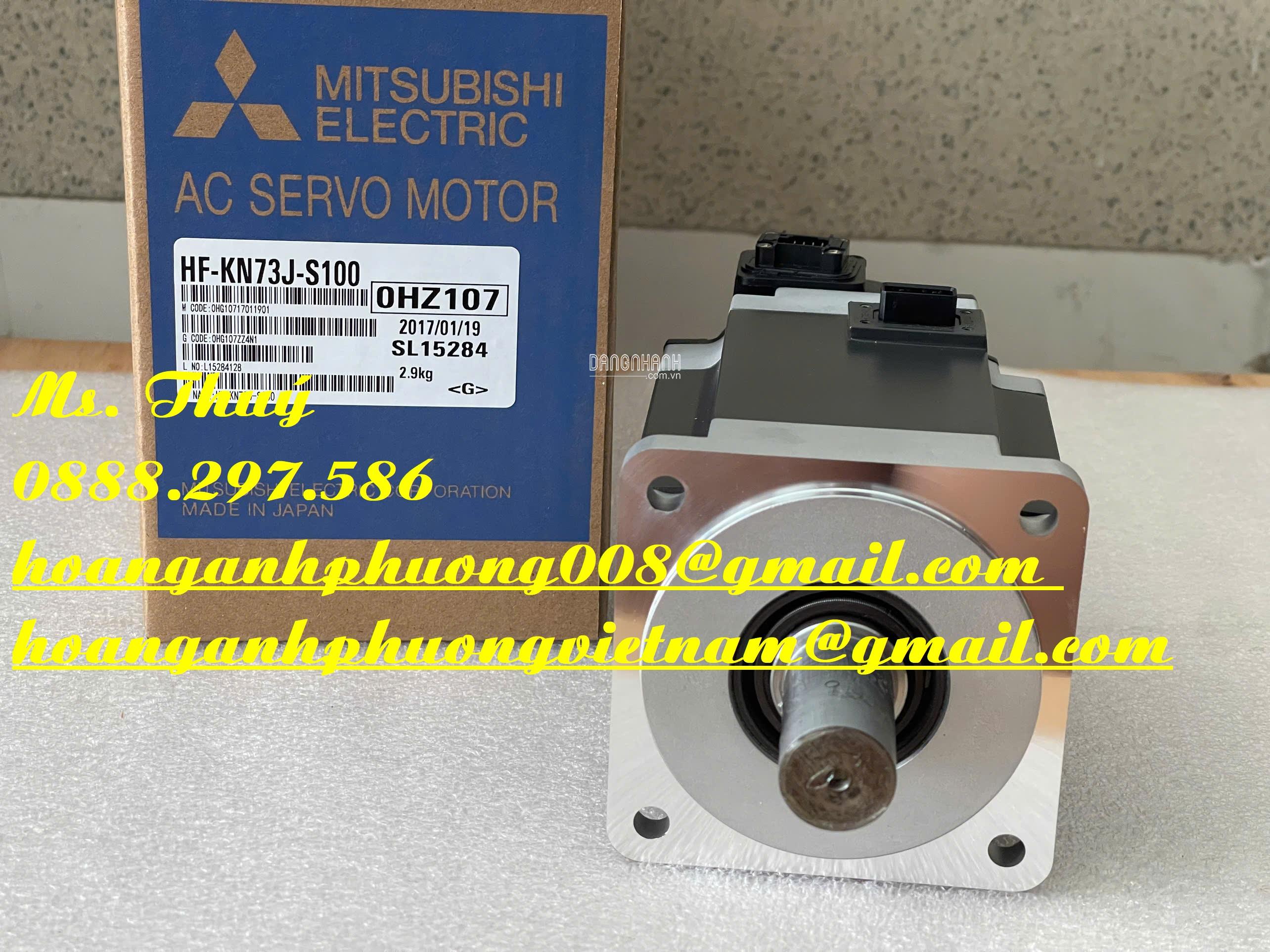 Servo Motor HF-KN73J-S100 Mitsubishi - Hàng Nhật giá tốt