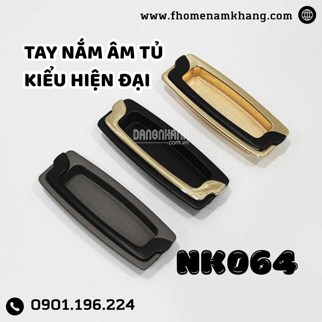 Tay nắm tủ hiện đại NK064 | Zalo 0901 196 224