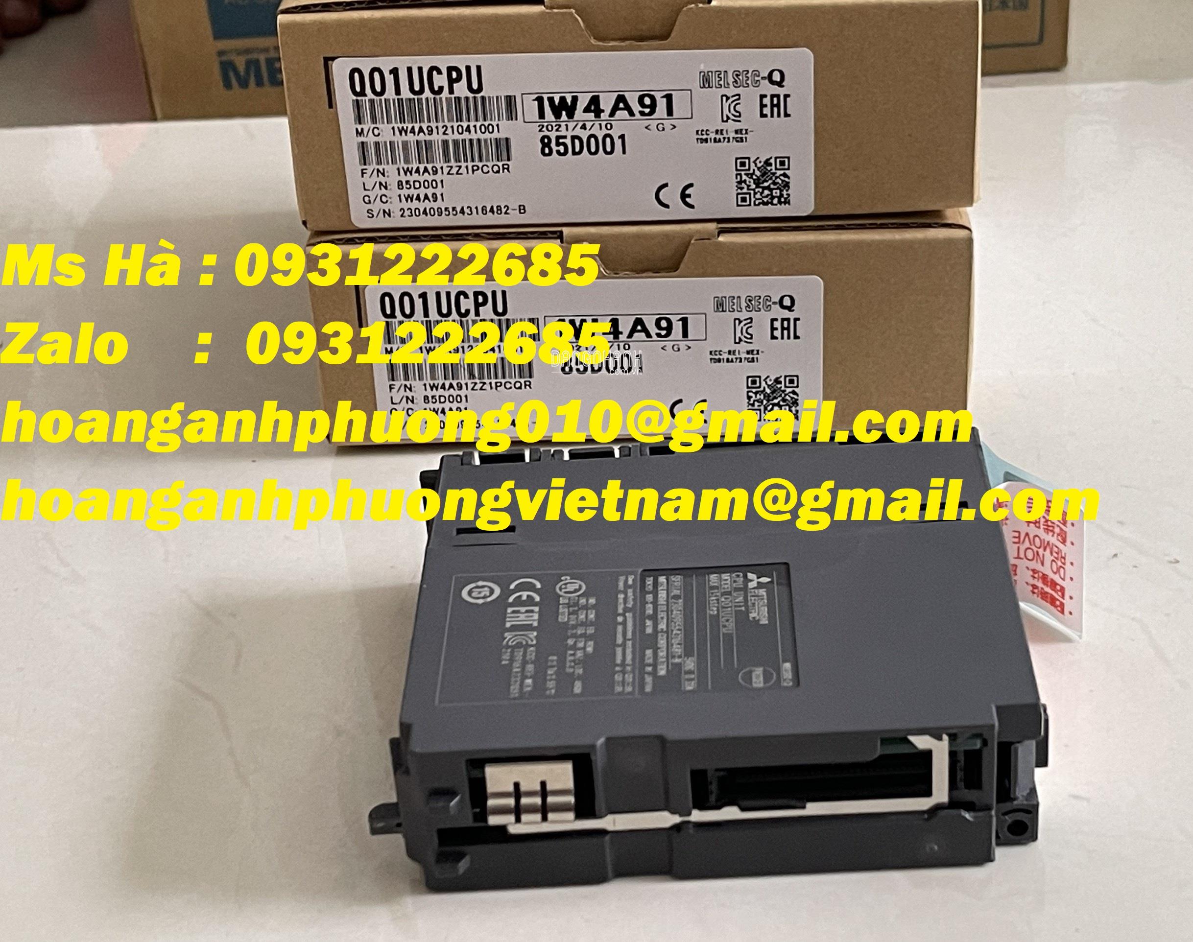Dòng CPU melsec Q series Q01UCPU mitsubishi - bộ lập trình 