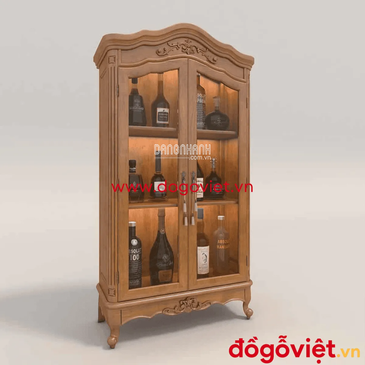 Tủ Rượu Tân Cổ Điển - Kênh dogoviet.vn 