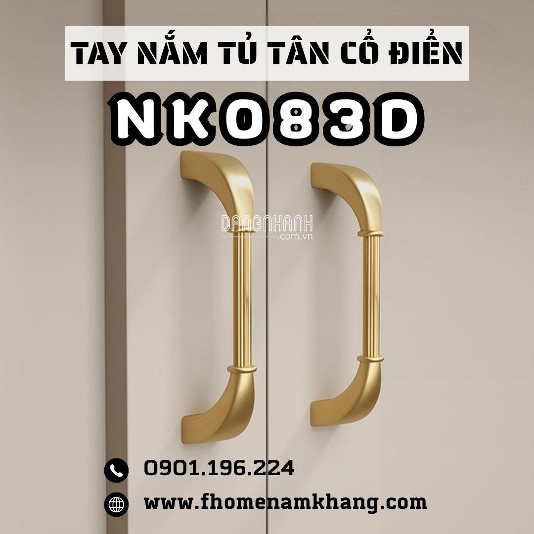 Tay nắm tủ tân cổ điển NK083D | Zalo 0901 196 224