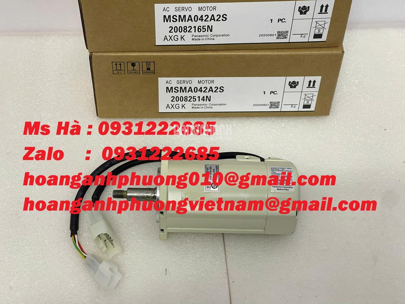 Bán giá tốt dòng servo 400W panasonic MSMA042A2S chất lượng cao 