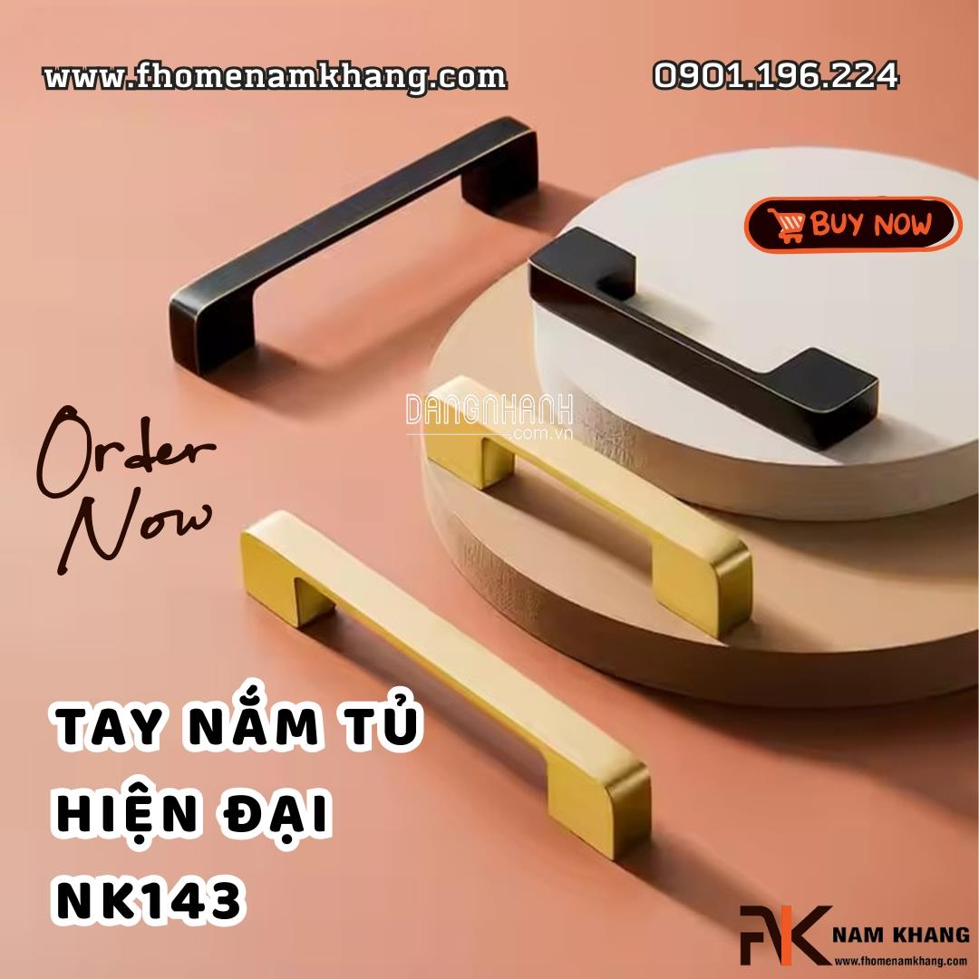 Tay nắm tủ hiện đại NK143 | Zalo 0901 196 224