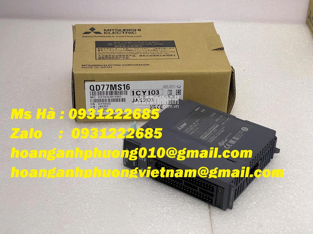Mitsubishi hàng mới - mô đun điều khiển QD77MS16 - Bình Dương 