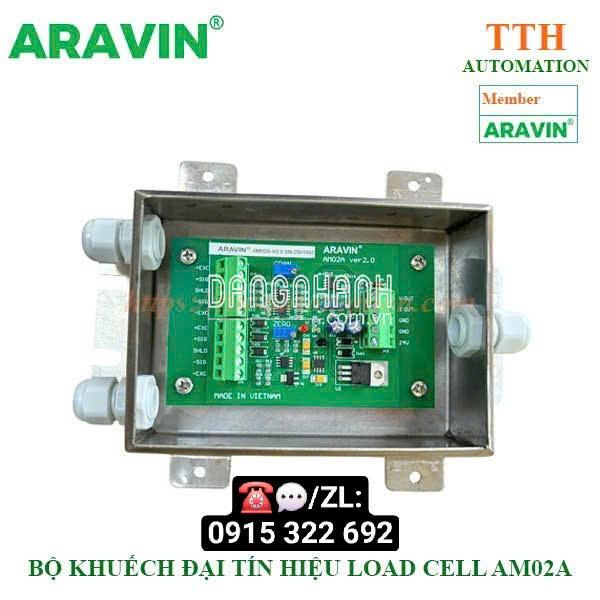 Bộ khuếch đại tín hiệu load cell - AM02A 