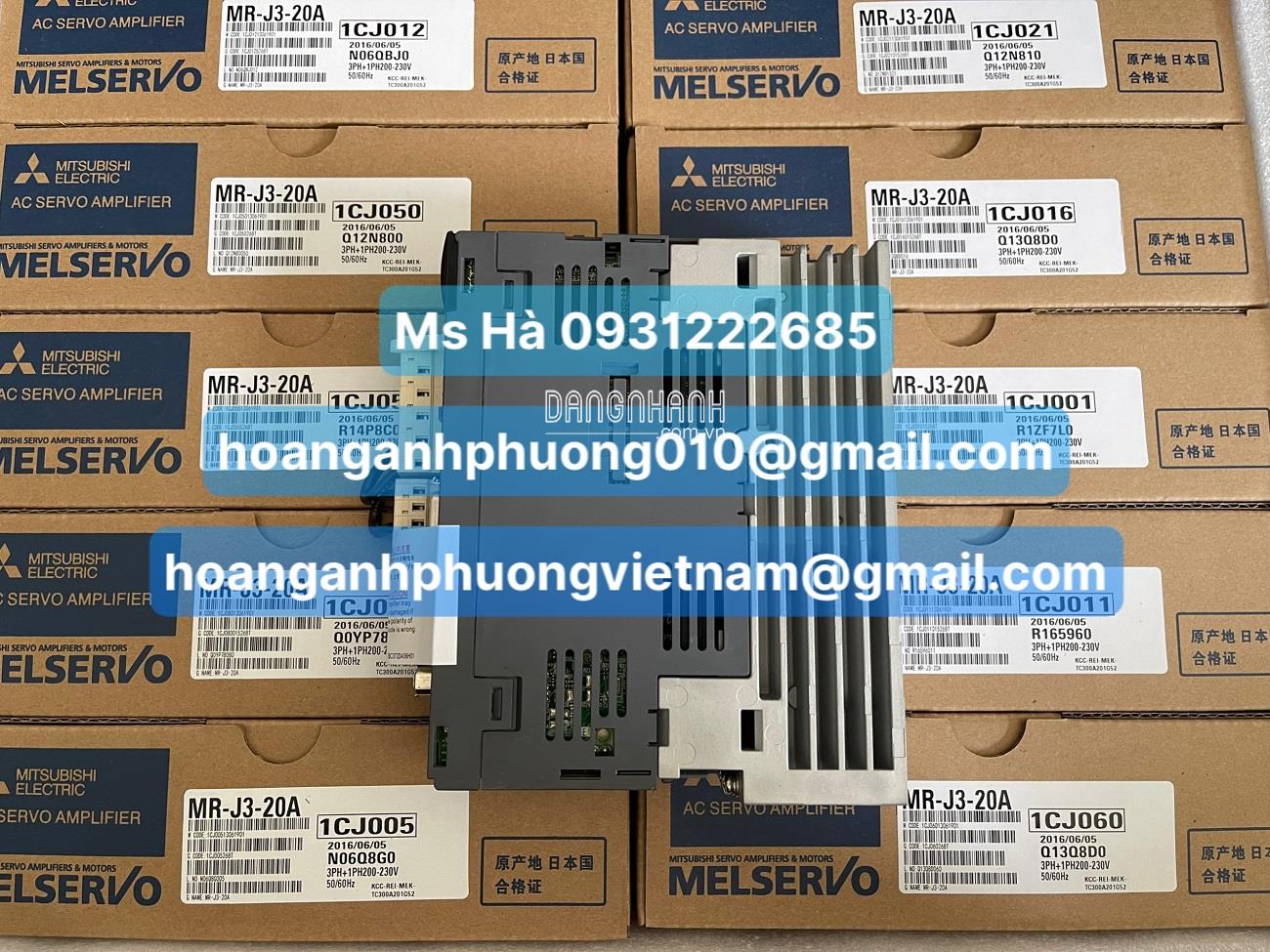 MR-J3-20A mitsubishi - Servo J3 series - Bộ điều khiển động cơ 