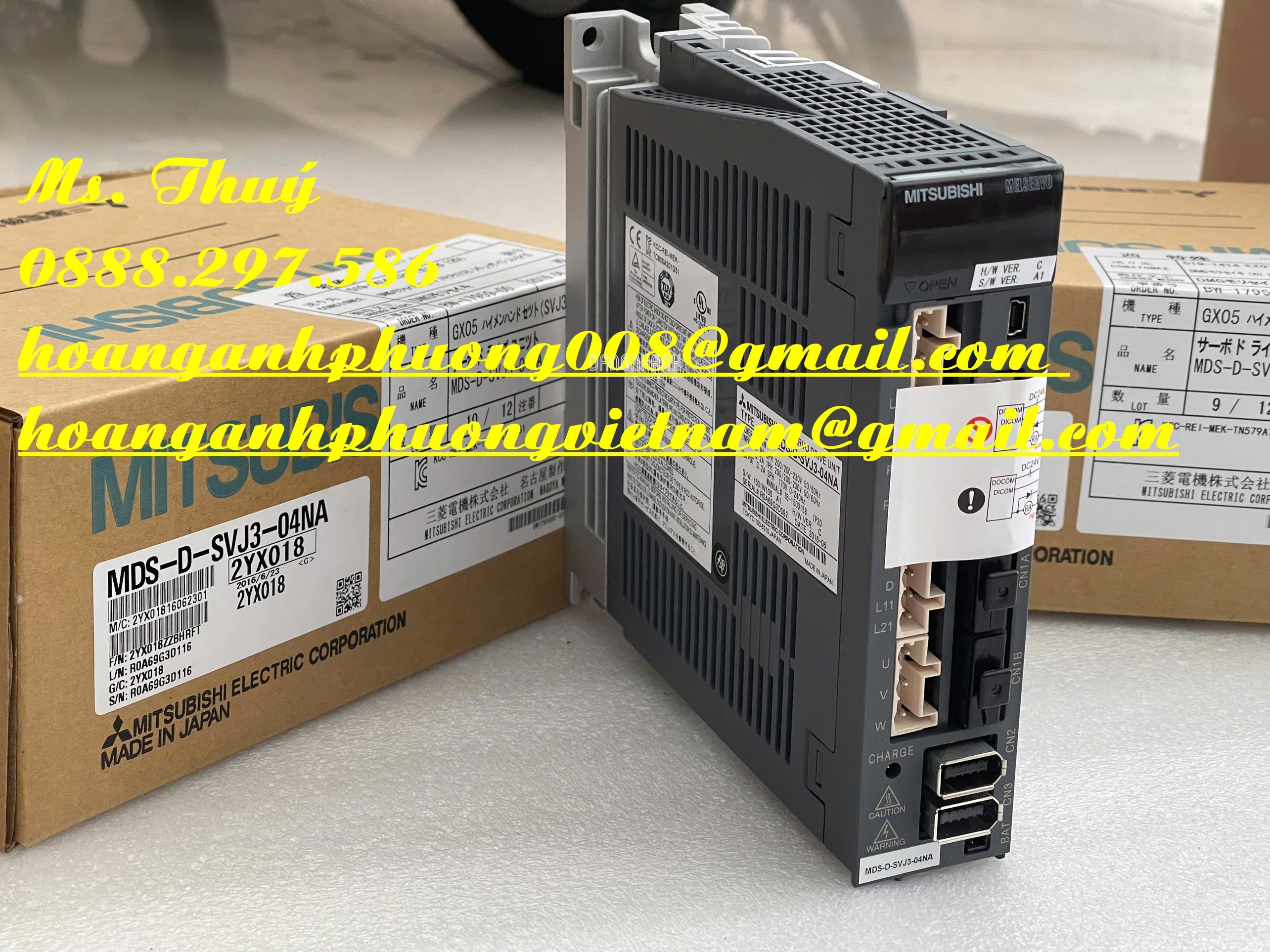 Thiết bị chính hãng - MDS-D-SVJ3-04NA - Bộ điều khiển Mitsubishi 