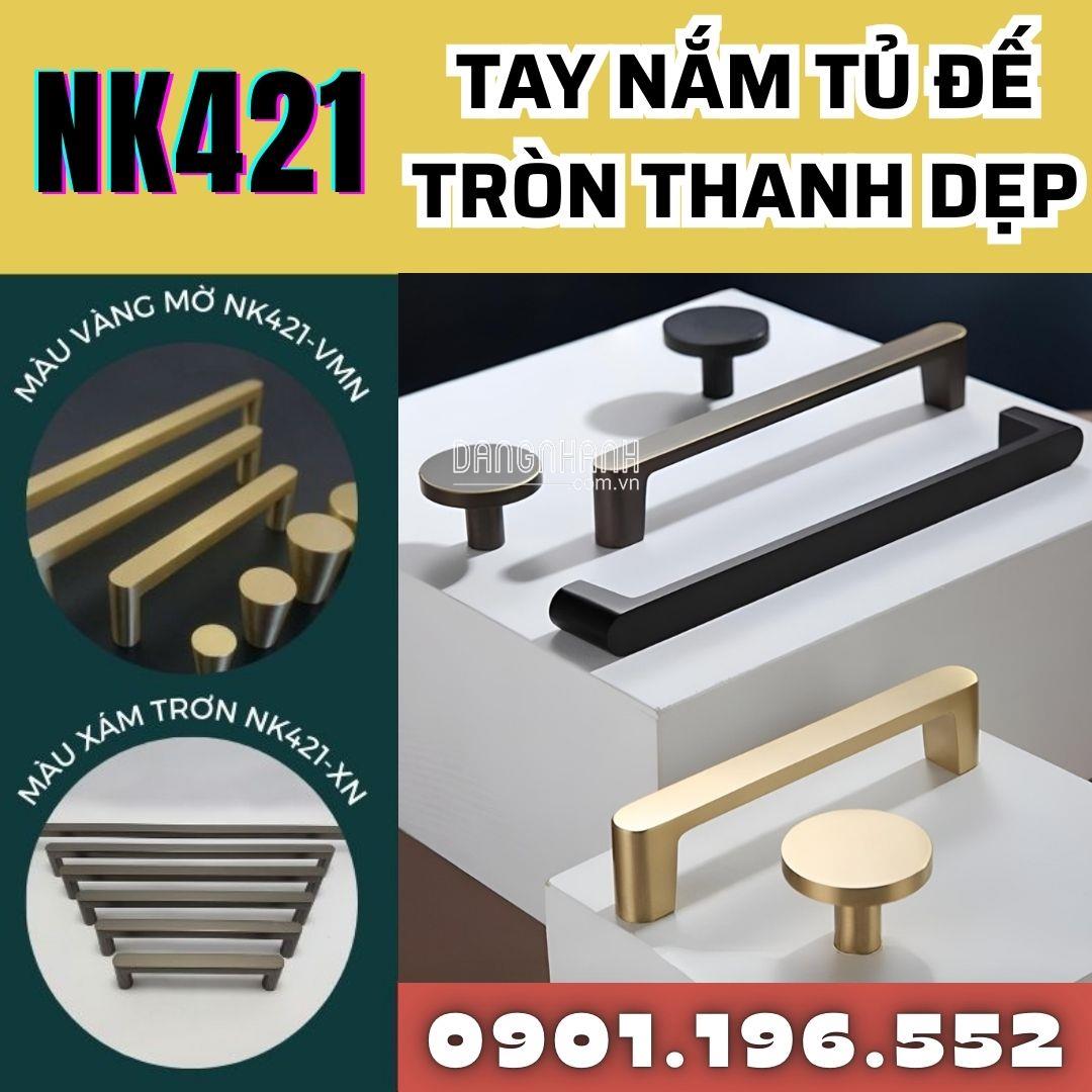 Tay nắm tủ hiện đại NK421 | Zalo 0901 196 224