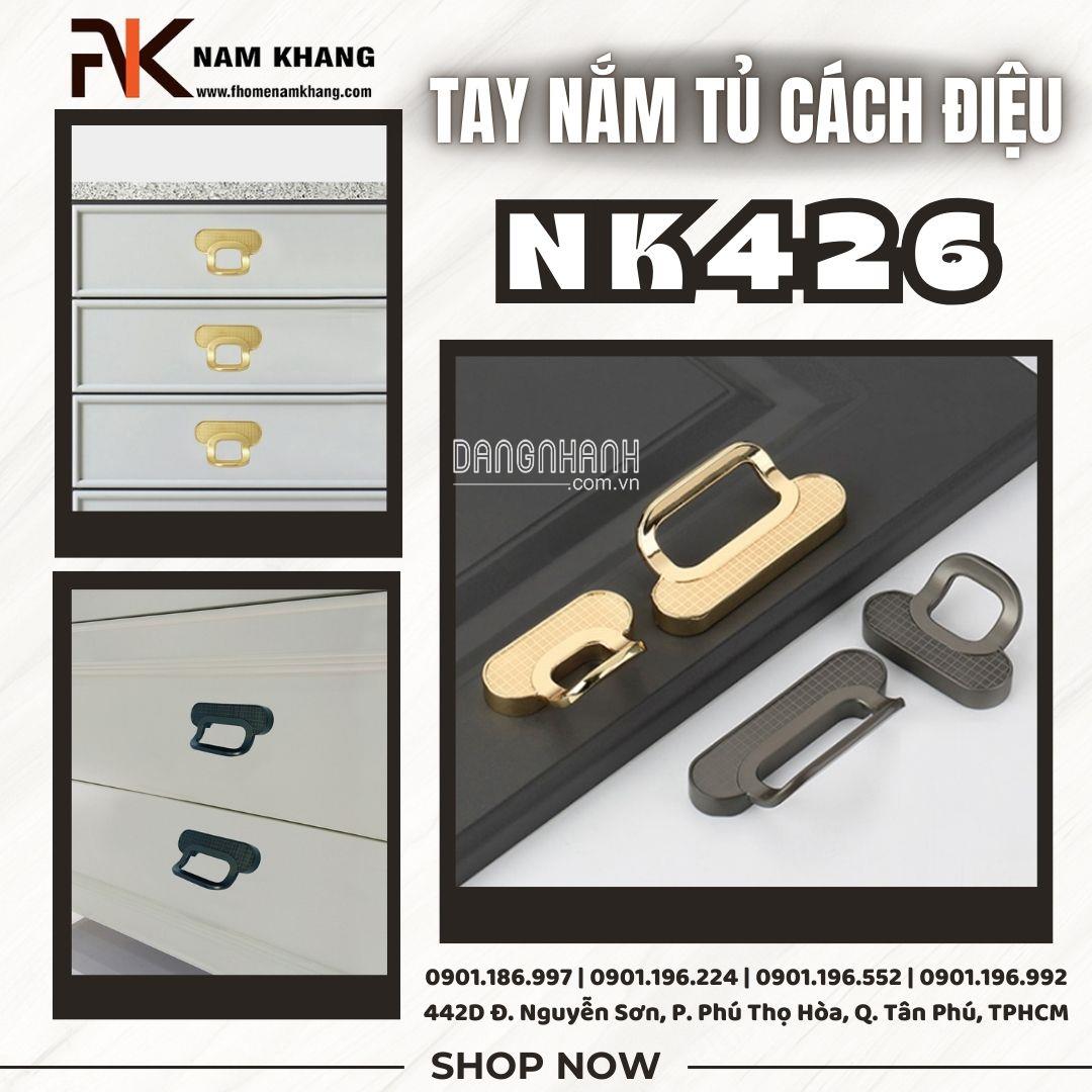 Tay nắm tủ hiện đại NK426 | Zalo 0901 196 224