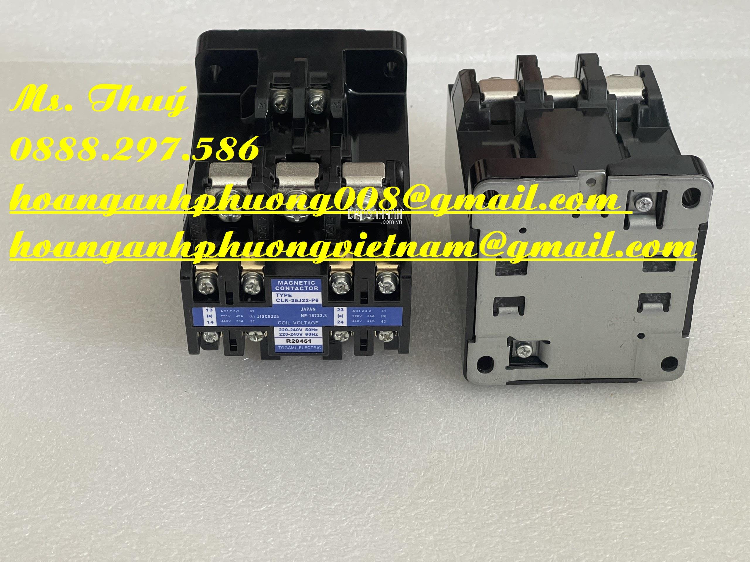 Togami CLK-35J22-P6 - Khởi động từ mới - Thiết bị chính hãng