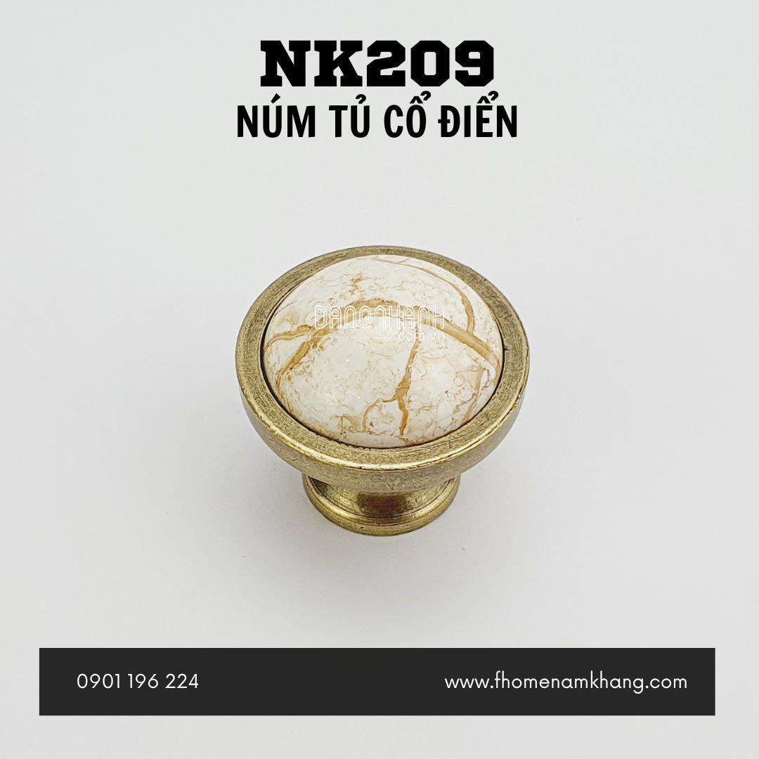 Núm tủ cổ điển NK209 | Zalo 0901 196 224